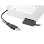 Адаптер Gembird, USB (м) / Sata Slim SSD, Черен