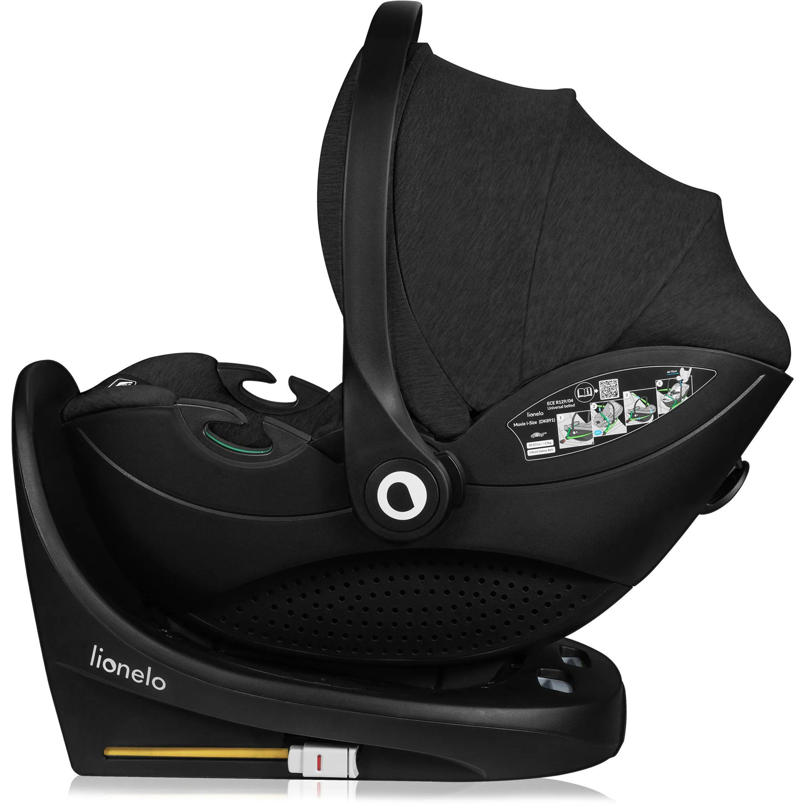 Lionelo Moxie i-Size Set, Black Carbon (5903771722896)