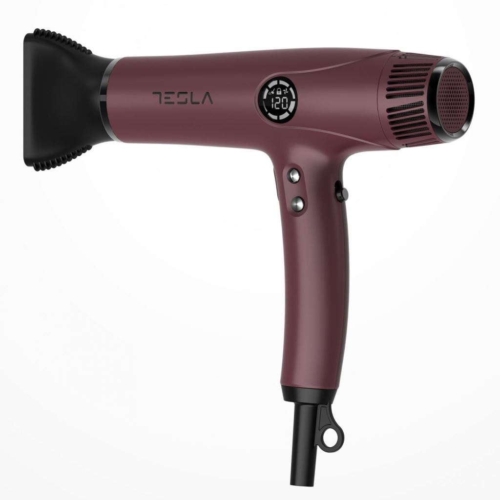 Tesla DRH500BBD hajszárító burgundy (DRH500BBD)