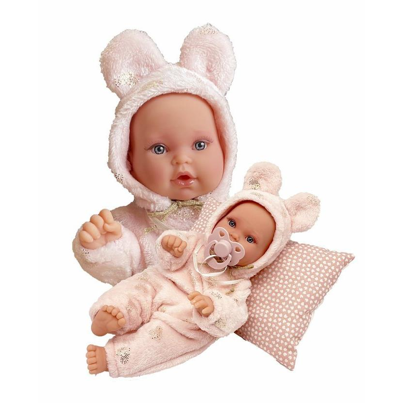 Antonio Juan 1136 Kika - valósághű baba speciális mozgásfunkcióval, 27 cm (8435083612505)