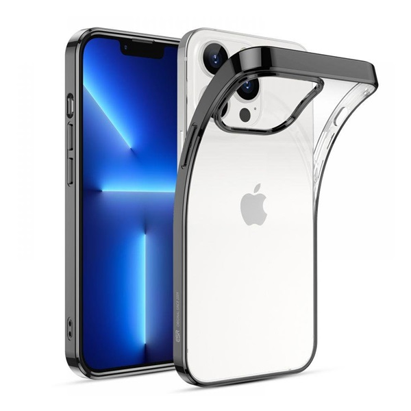 ESR Project Zero Apple iPhone 13 Pro Tok - Átlátszó/Fekete (GP-113785)