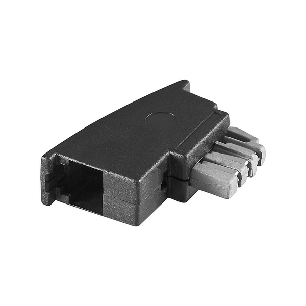 TAE Adapter Stecker N > RJ11 (schwarz)
