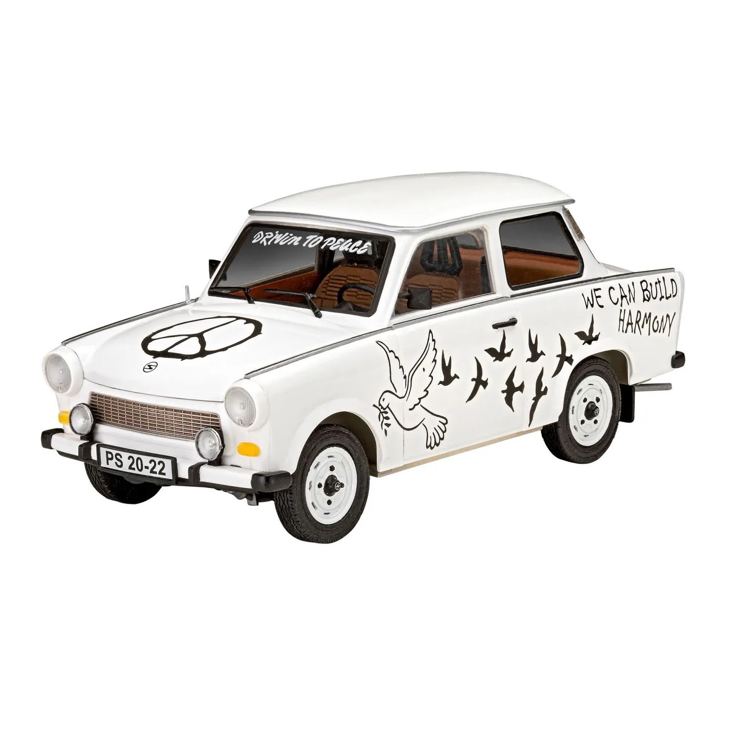 Revell Trabant 601S Builders Choice autó műanyag modell (1:24) (07713)