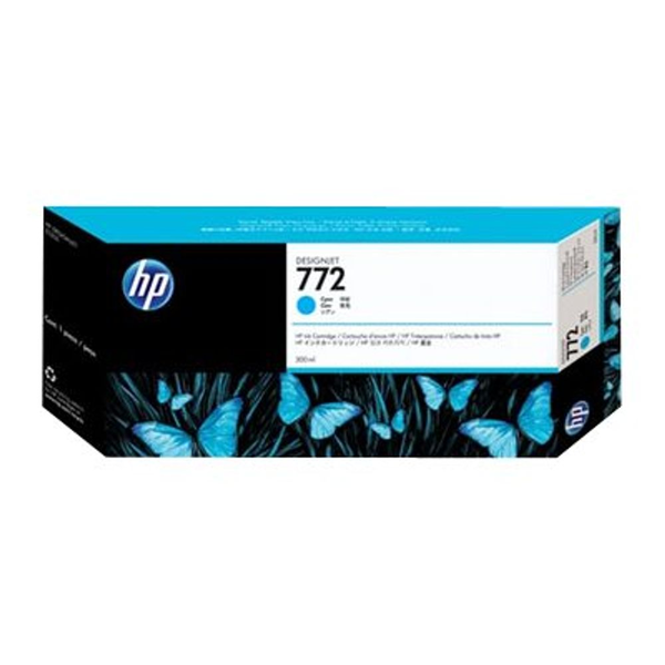HP 772 300-ml Cyan DesignJet Ink Cartridge atramentová náplň 1 kusov Originál
