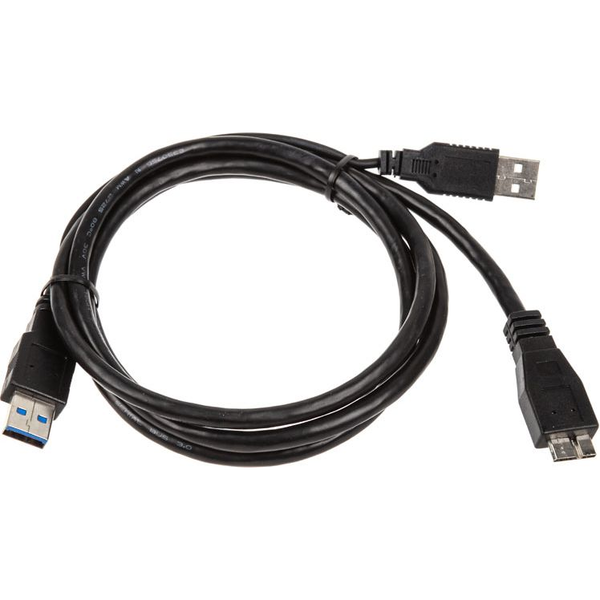 InLine 35415Y cavo USB USB 3.2 Gen 1 (3.1 Gen 1) Micro-USB B 2 x USB A Nero