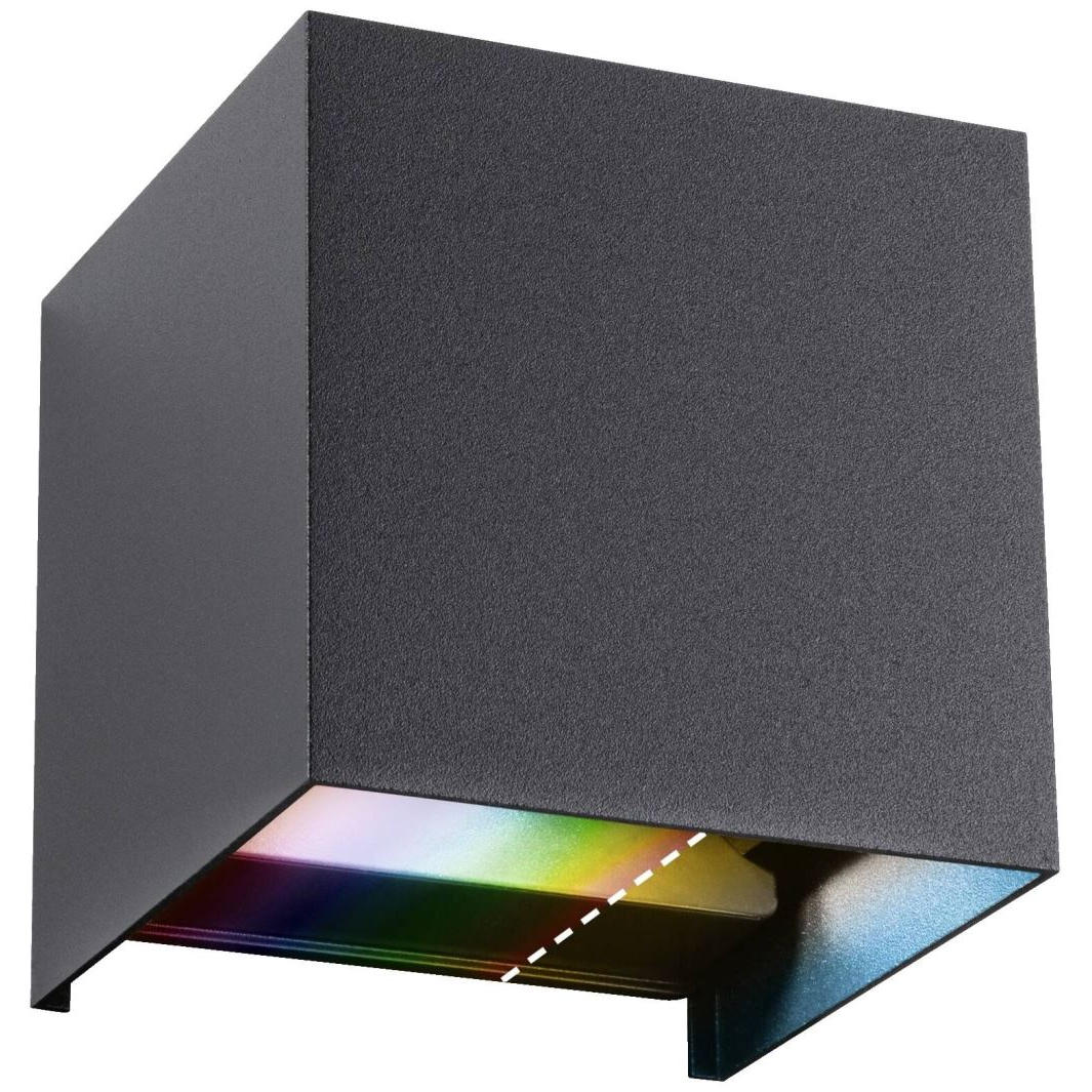 Paulmann Cybo LED-es kültéri fali lámpa 5 W Antracit (94847) (p94847)