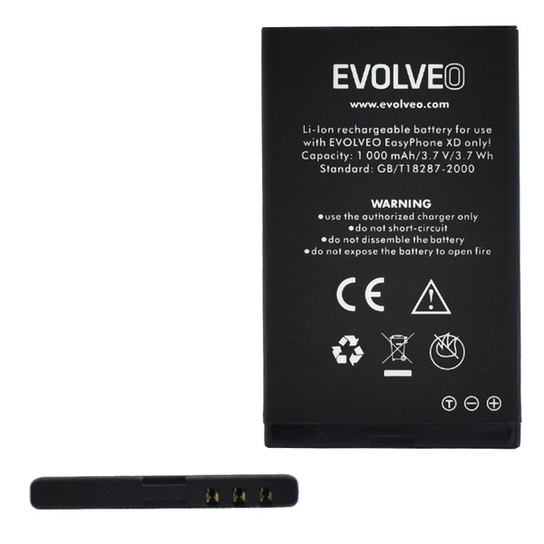EVOLVEO EP-600 EasyPhone XD akkumulátor 1000 mAh