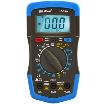 HOLDPEAK 33D Digitális multiméter (110632) (110632)