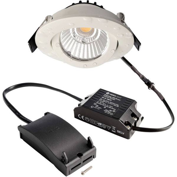 Deko Light Dione IP LED-es beépíthető lámpa EEK: E (A - G) LED Fixen beépített LED-es 8.5 W Fehér (565388)