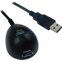 VALUE USB 5Gbps kabel prodl.,USB3.0 A(M)-USB3.0 A(F),magnetický,1,5m,černý