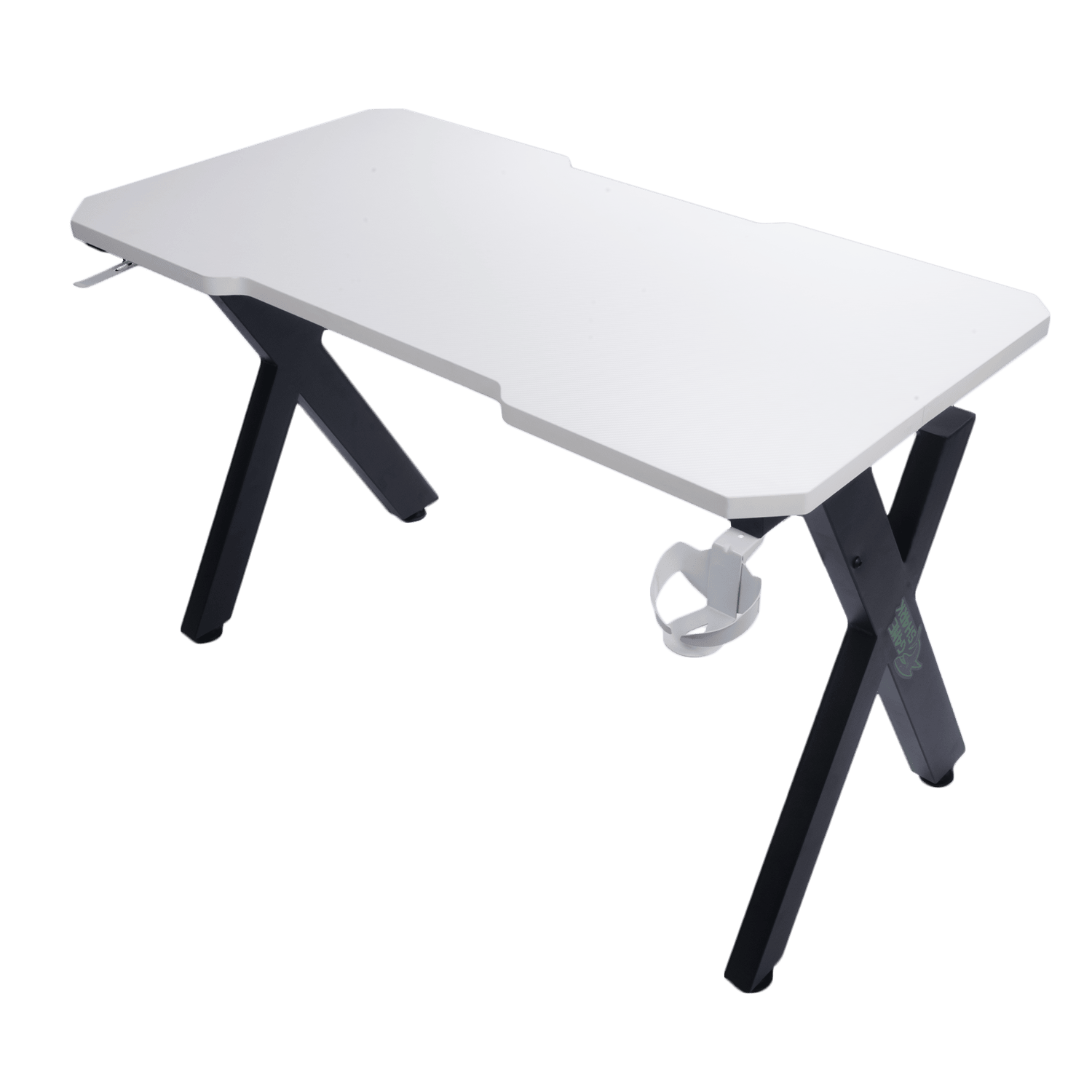 GameShark Xeno Gamer asztal - Fekete/Fehér (XENO)