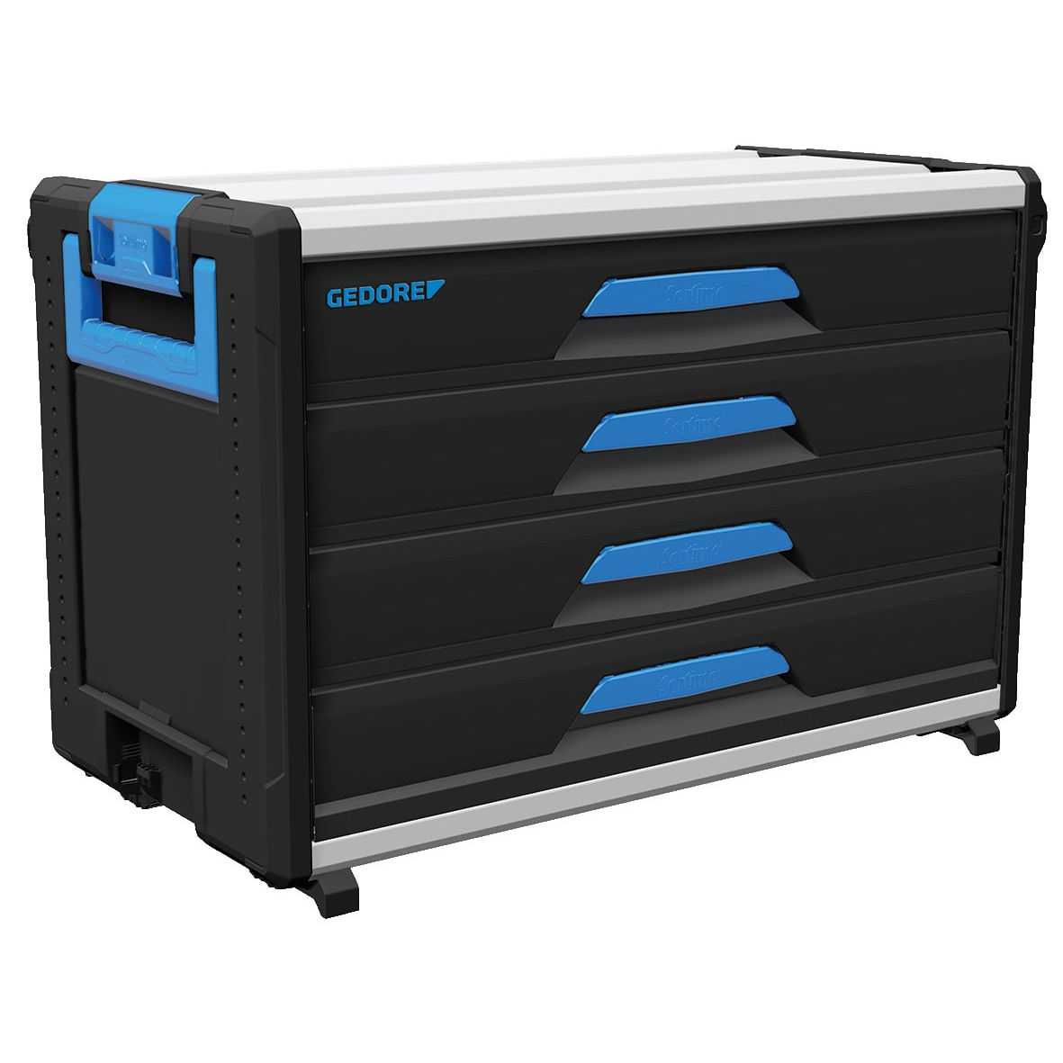 Gedore WorkMo B3 4 Fiókos Szerszámos Láda (1110 WM 34)
