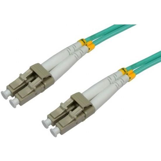 Techly 5.0m LC-LC M/M InfiniBand en Glasvezelkabel 5 m Aqua-kleur