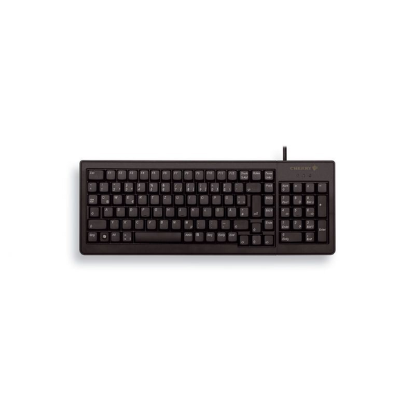 CHERRY XS Complete πληκτρολόγιο Παγκόσμιος USB QWERTZ Γερμανικός Μαύρος (Μαύρο)