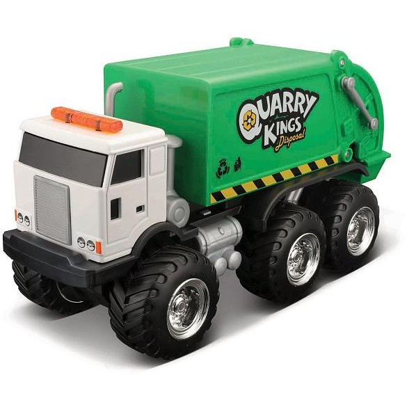 Maisto Builder Zone Quarry Monsters, haszonjárművek, kukásautó (090159064893)