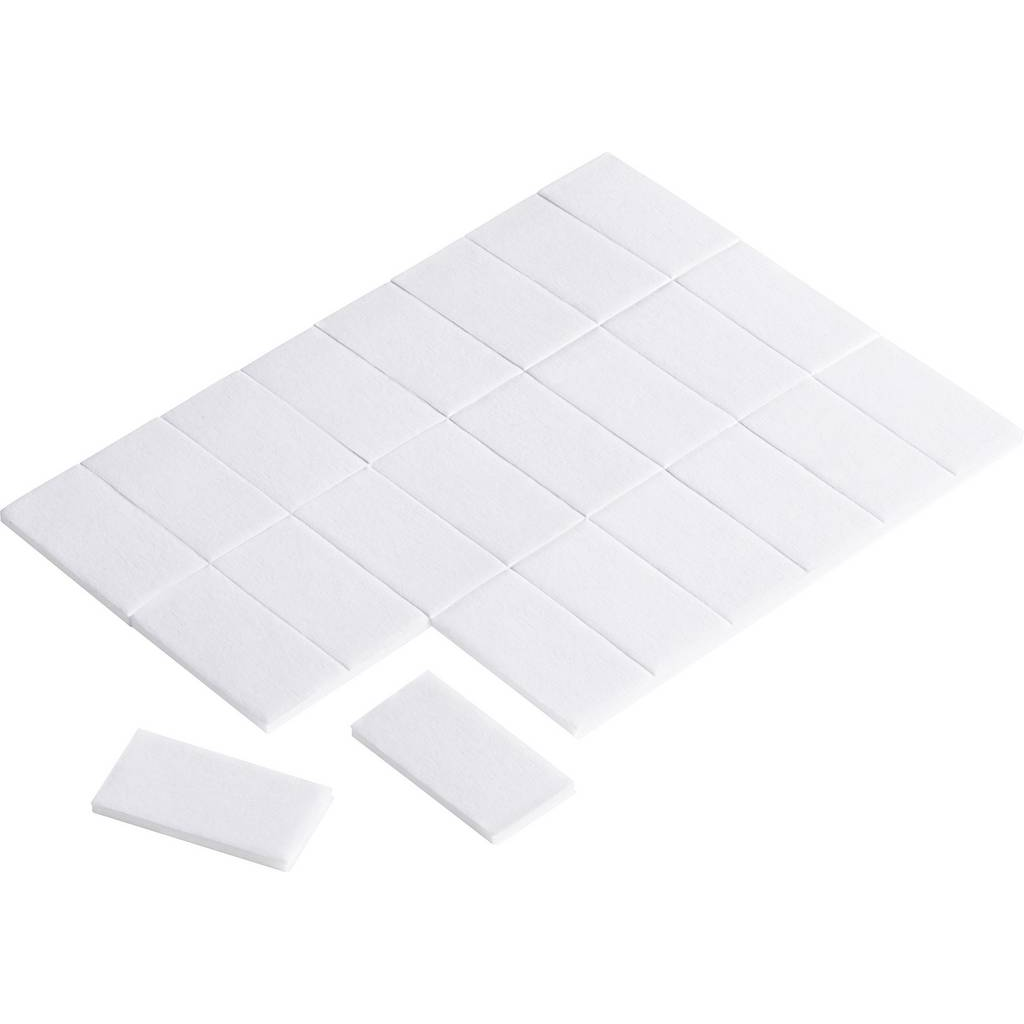 Conrad Components Ragasztó lapok, 13 X 25 x 2 mm, 24 db (545013) (545013)