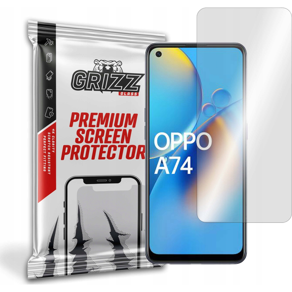  GrizzGlass Szkło hybrydowe Grizz Oppo A74 4G