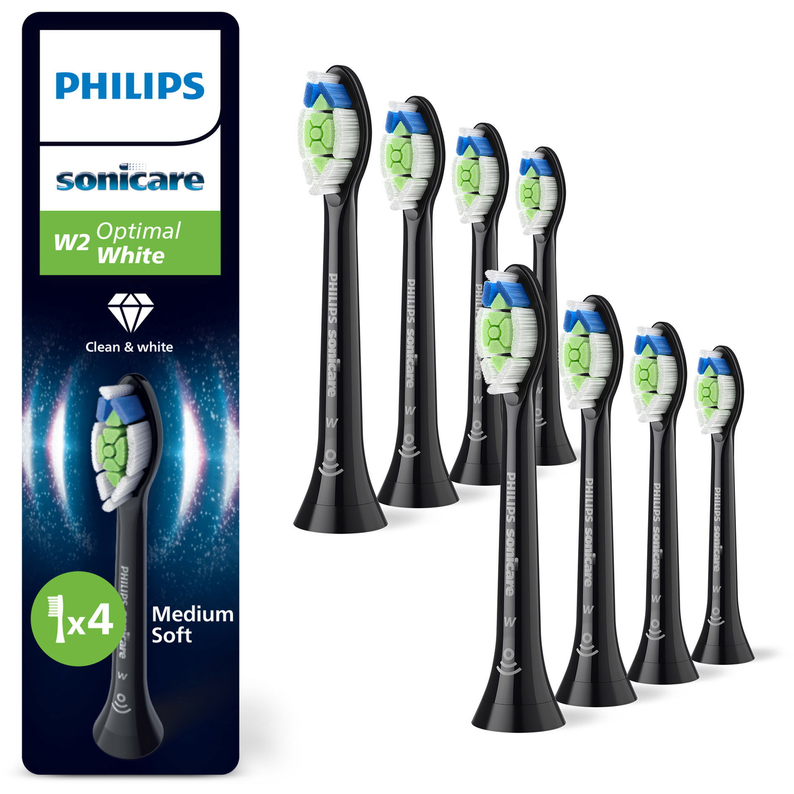 Philips Sonicare Optimal White HX6068/88, 8 db (HX6068/88)