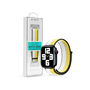 Correa Devia Para Apple Watch 38/40/41mm Loop Duo Leche De Avena/amarillo