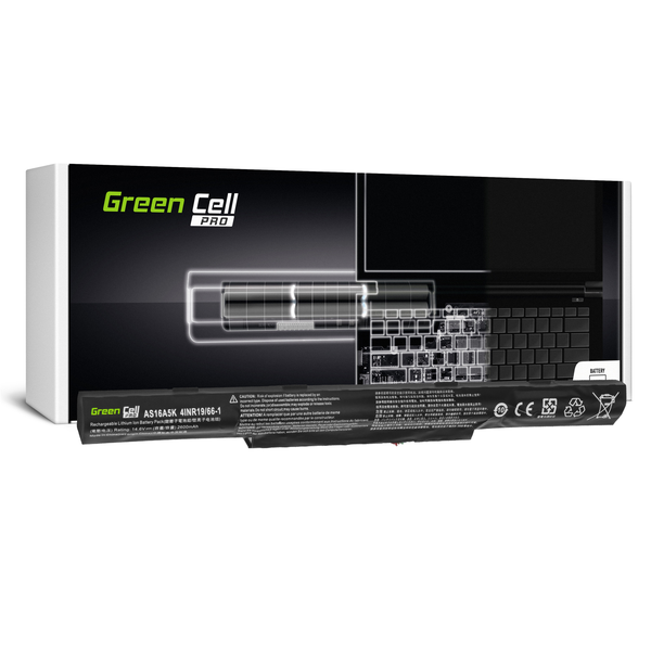 Батерия за лаптоп PRO серия AS16A5K за Acer Aspire E15 E5-553 E5-553G E5-575 E5-575G F15 F5-573 F5-573G марка батерия Green Cell