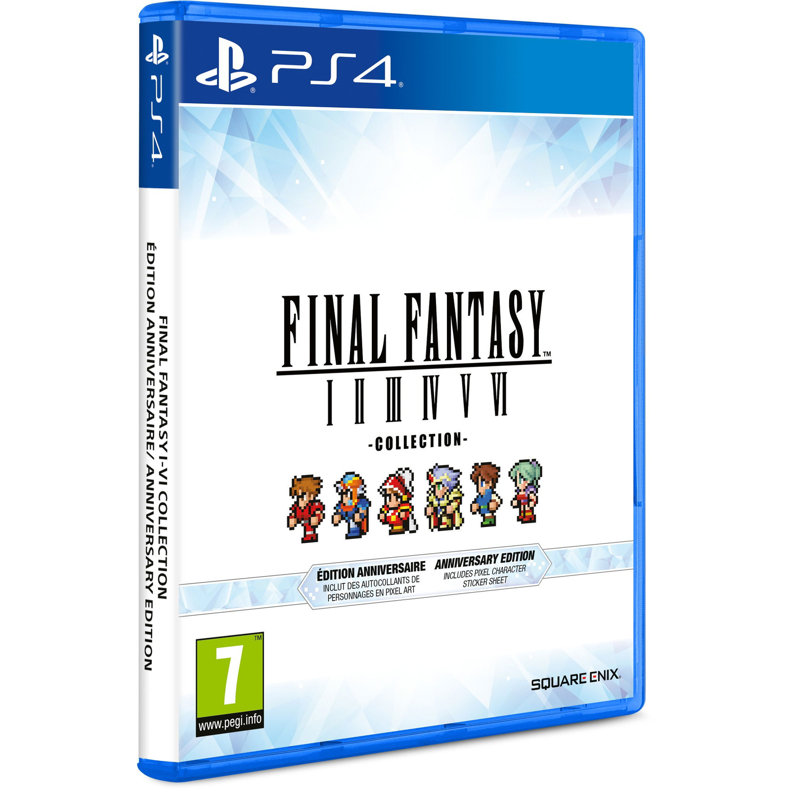 Final Fantasy I-VI Pixel Remaster Anniversary Edition - PS4 (PC - Dobozos játék)
