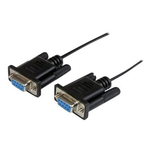 StarTech.com SCNM9FF1MBK σειριακό καλώδιο Μαύρος (Μαύρο) 1 m DB-9