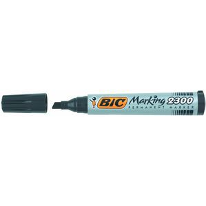 Alkoholos Marker Bic 2300 Vágott Fekete (790096)