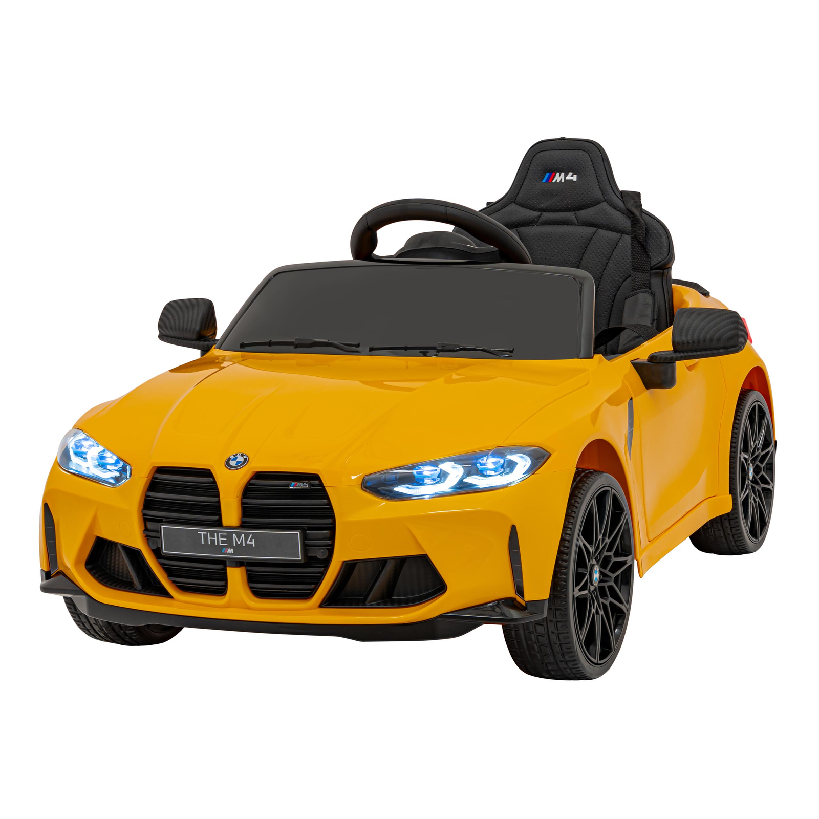 Ramiz BMW M4 Elektromos autó - Sárga (PA.SX2418.ZOL)