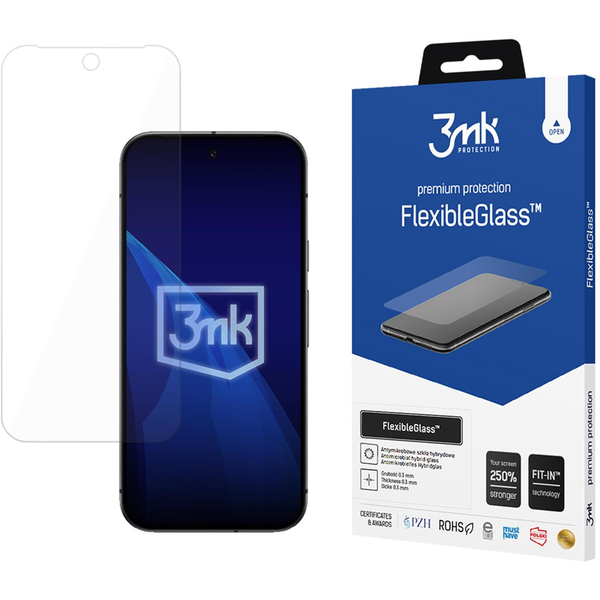 Hybridní Sklo pro Google Pixel 9a - 3mk FlexibleGlass