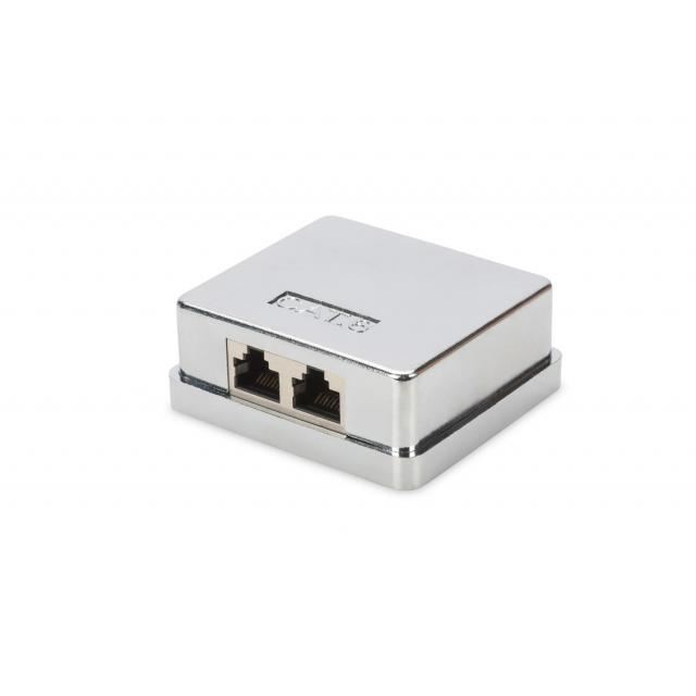 Digitus falikábel összekötő doboz Cat6 Silver (DN-93711) (DN-93711)