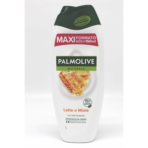 PALMOLIVE BAGNO 750 ML. NATURALS  LATTE & MIELE