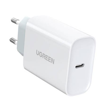 Ugreen 99380611 Mobiltelefon, Laptop, Universel Hvid Vekselstrøm Hurtig opladning Indendørs