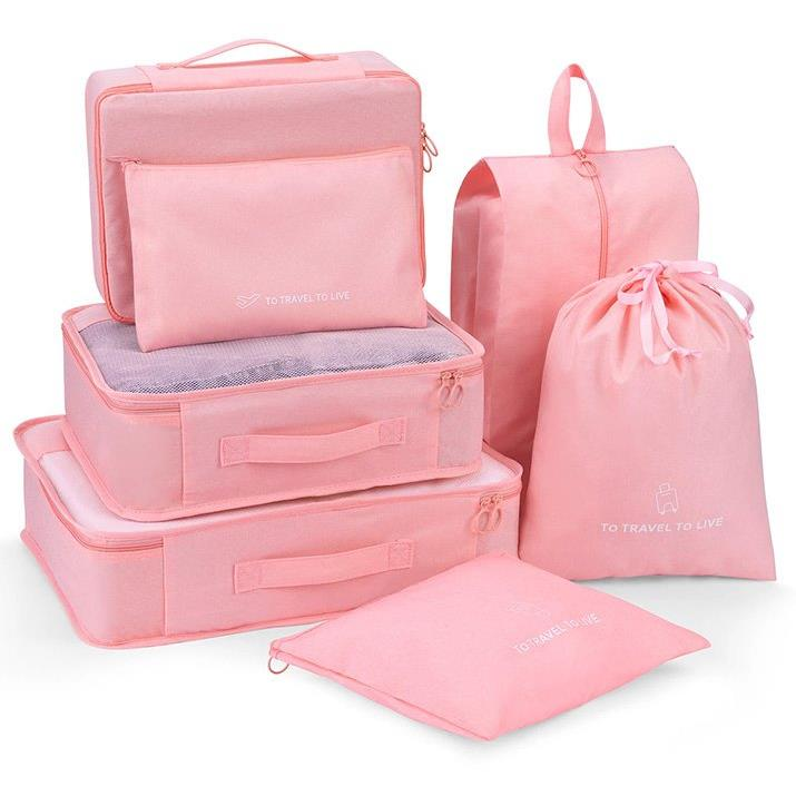 Kufryplus Travel organizers SN1354 pink (K052000SN1354)