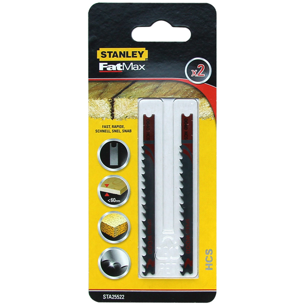 STA25522-XJ PILOVÉ LISTY DO PŘÍMOČARÉ PILY TYP U 100MM ROZTEČ 4 PRO DŘEVO,