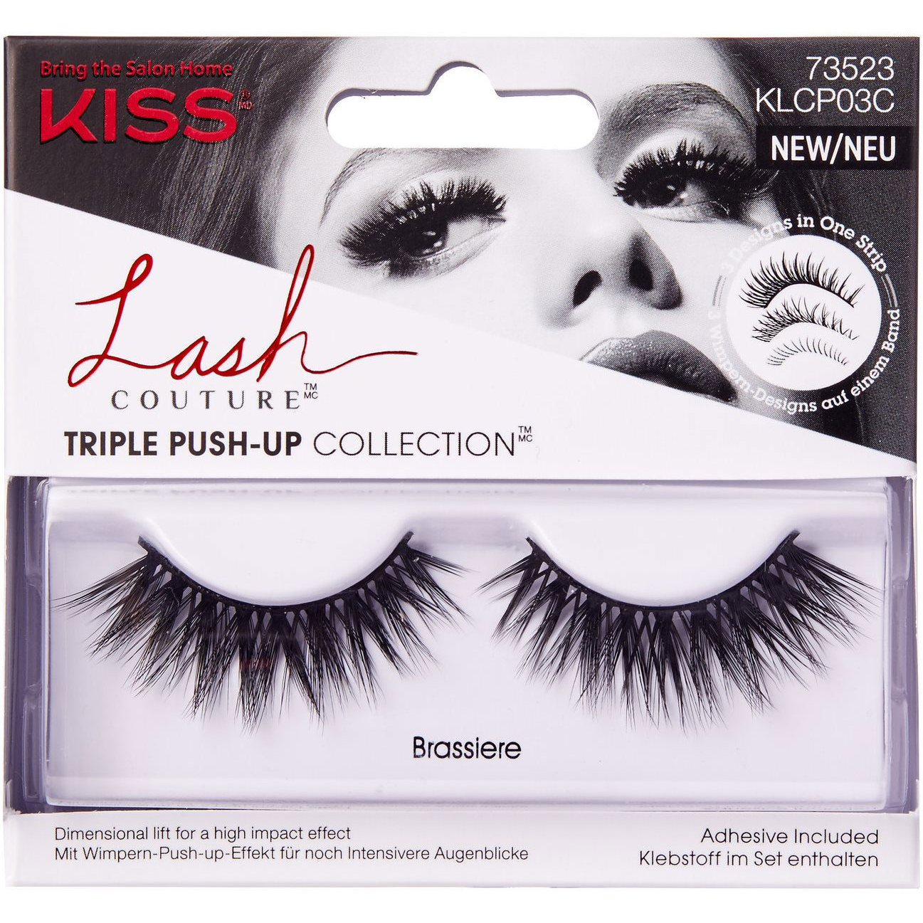 KISS Lash Couture Triple Push up collection  Brassiere (731509735239)
