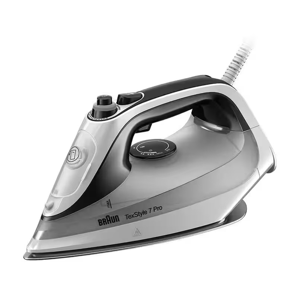 Braun TexStyle 7 Pro SI7149WB Tør & dampstrygejern EloxalPlus soleplate 2900 W Sort, Hvid