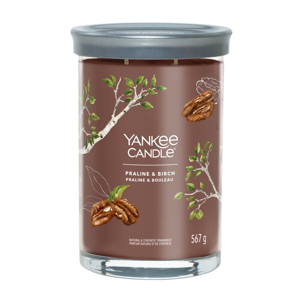 Yankee Candle Signature Praline & Birch Tumbler Illatgyertya 567g (1630055E)