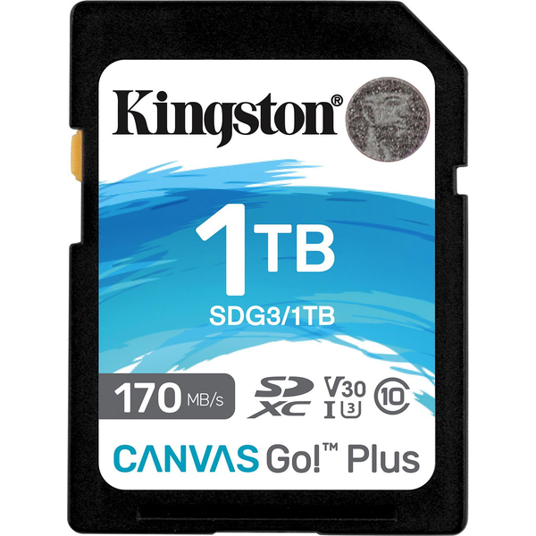 Kingston Technology Canvas Go! Plus 1 TB SD UHS-I Клас 10