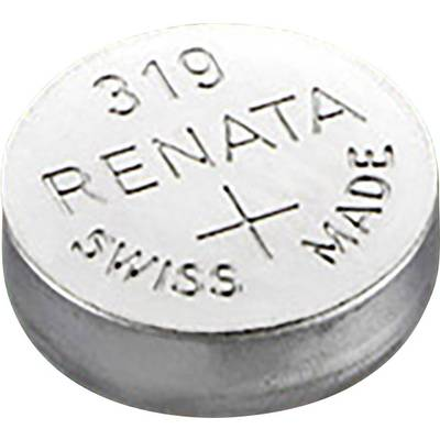 319 gombelem, ezüstoxid, 1,55V, 21 mAh, Renata R527SW, SR64, SR527, V319, D319, 615, 280-60, SB-AE, SB-DE, RW328 (319.CU MF)