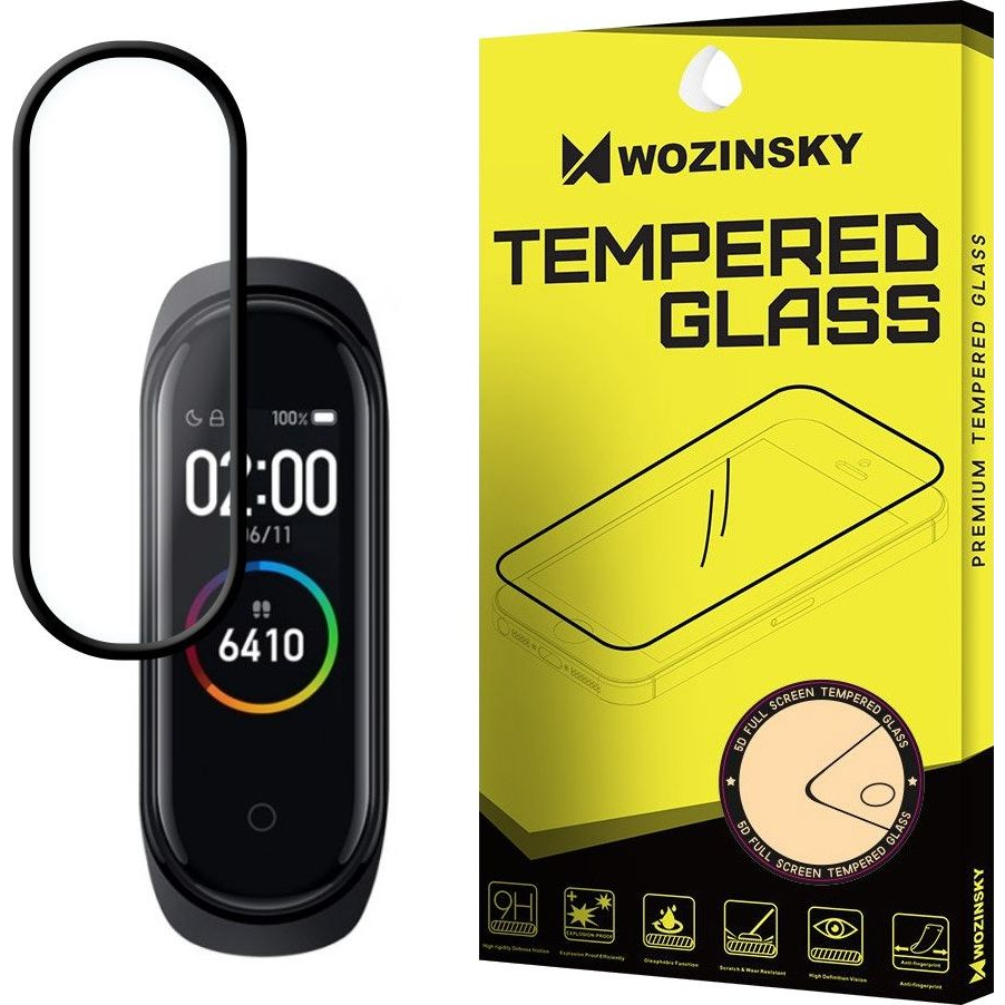 Edzett Üveg Xiaomi Mi Band 4/Mi Band 3 Átlátszó Telefontok (49008-uniw)