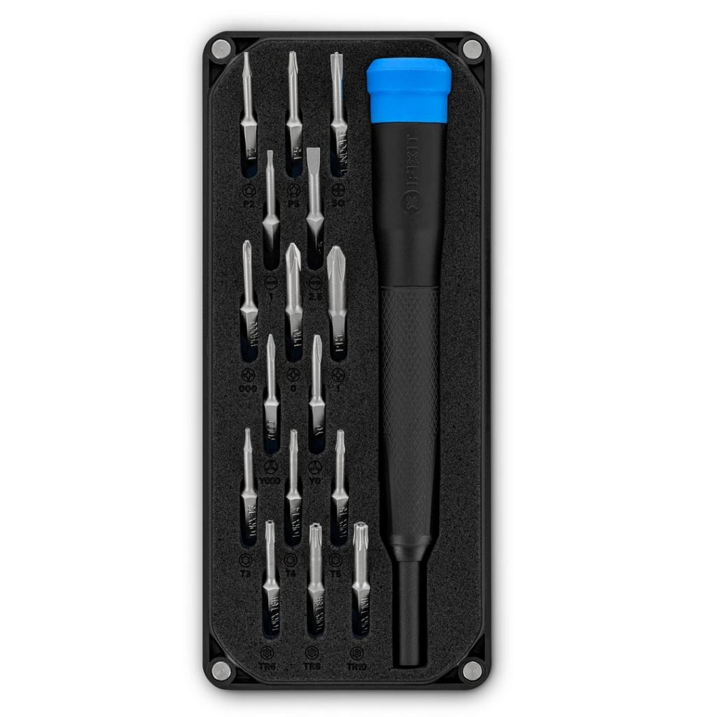 iFixit Minnow 4mm Precision Bit Driver 16db-os Screwdriver Bits bitkészlet (EU145474-1) (EU145474-1)