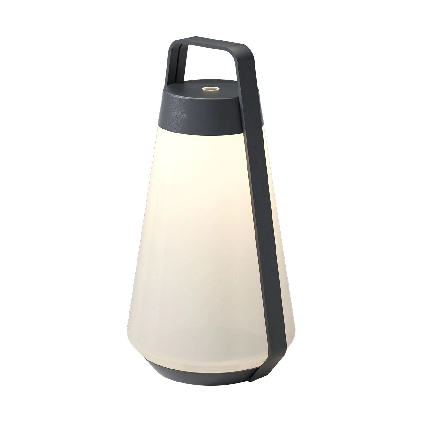 Sompex AIR Akkus Hordozható Asztali LED lámpa - Antracit (78402)