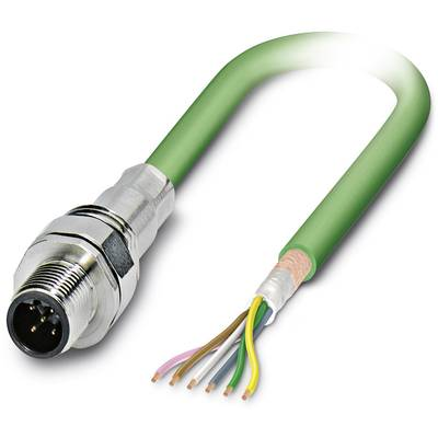 Bus system flat-type plug SACCEC-M12MSB-5CON-M16/2,0-900 1529726 Phoenix Contact (1529726)