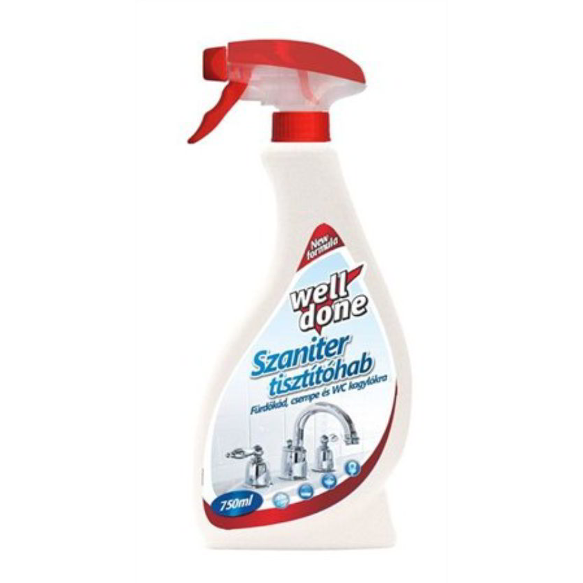 Well Done Szórófejes szaniter tisztító hab - 0,75 l (31150056)