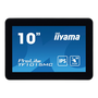 iiyama TF1015MC-B3 tartalomszolgáltató (signage) kijelző Interaktív síkképernyő 25,6 cm (10.1") LED 500 cd/m² HD Fekete Érintőképernyő