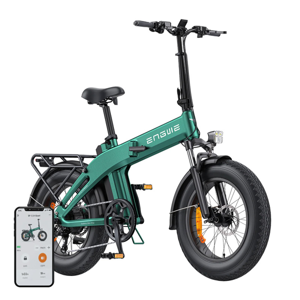 Engwe EP-2 3.0 Boost 250W 20" összecsukható elektromos kerékpár zöld