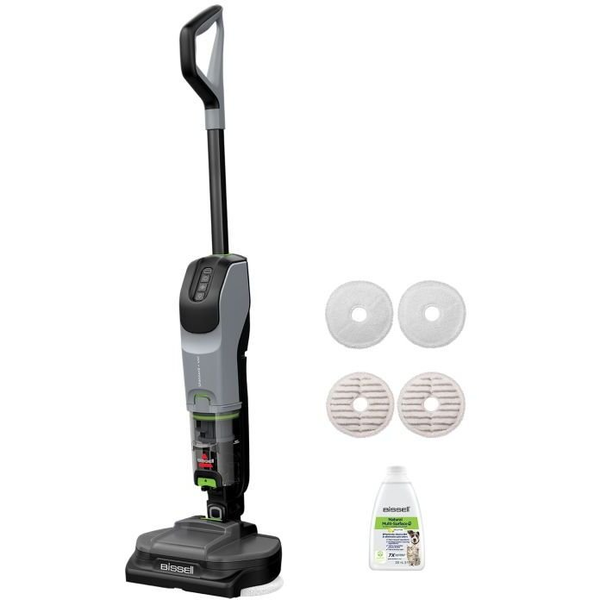 Bissell SpinWave + Vac PET Pro 3898N безжична прахосмукачка с моп