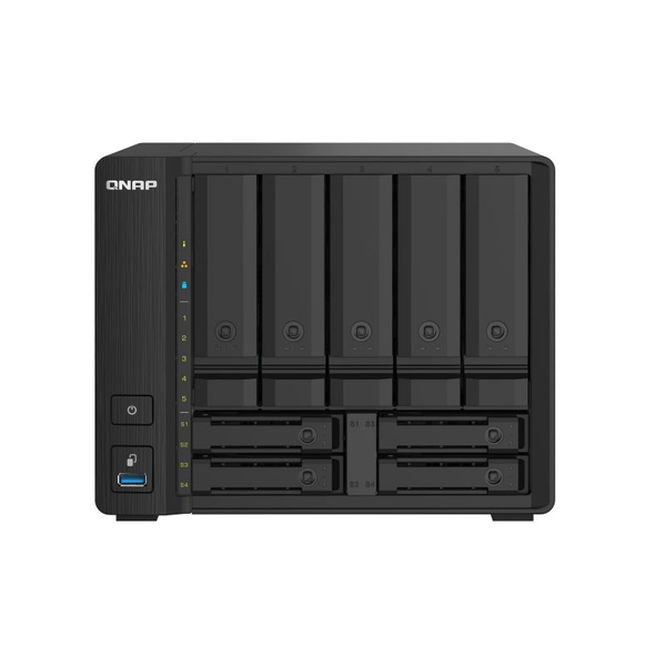 QNAP TS-932PX NAS Tower Ethernet LAN Zwart Alpine AL-324