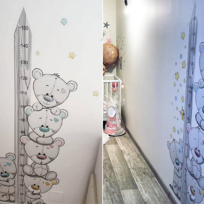 Macis magasságmérő gyerekeknek (9041f)