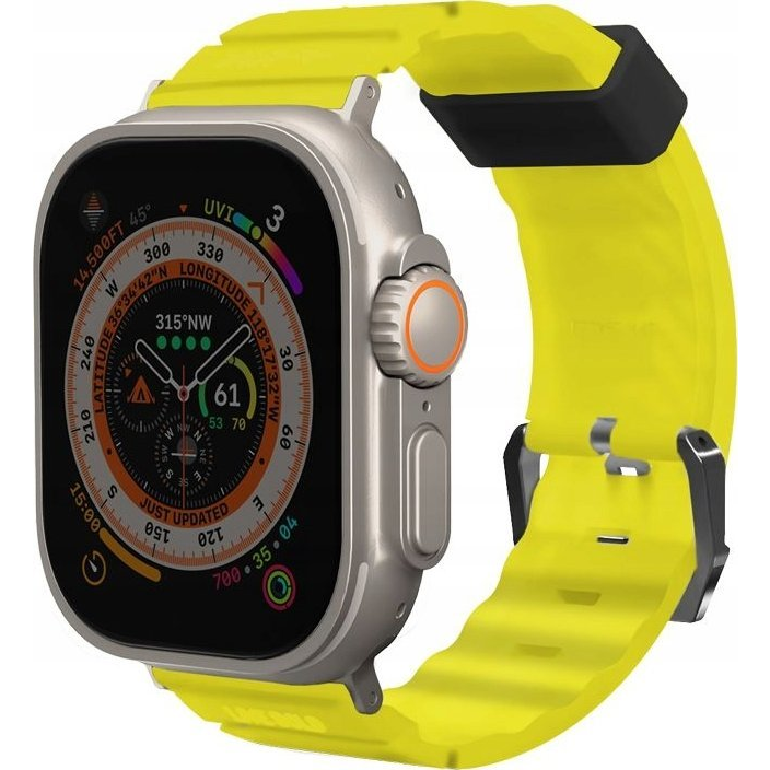 Skinarma Shokku Apple Watch 44/45/49mm Csereszíj - Elektromos Sárga ( )